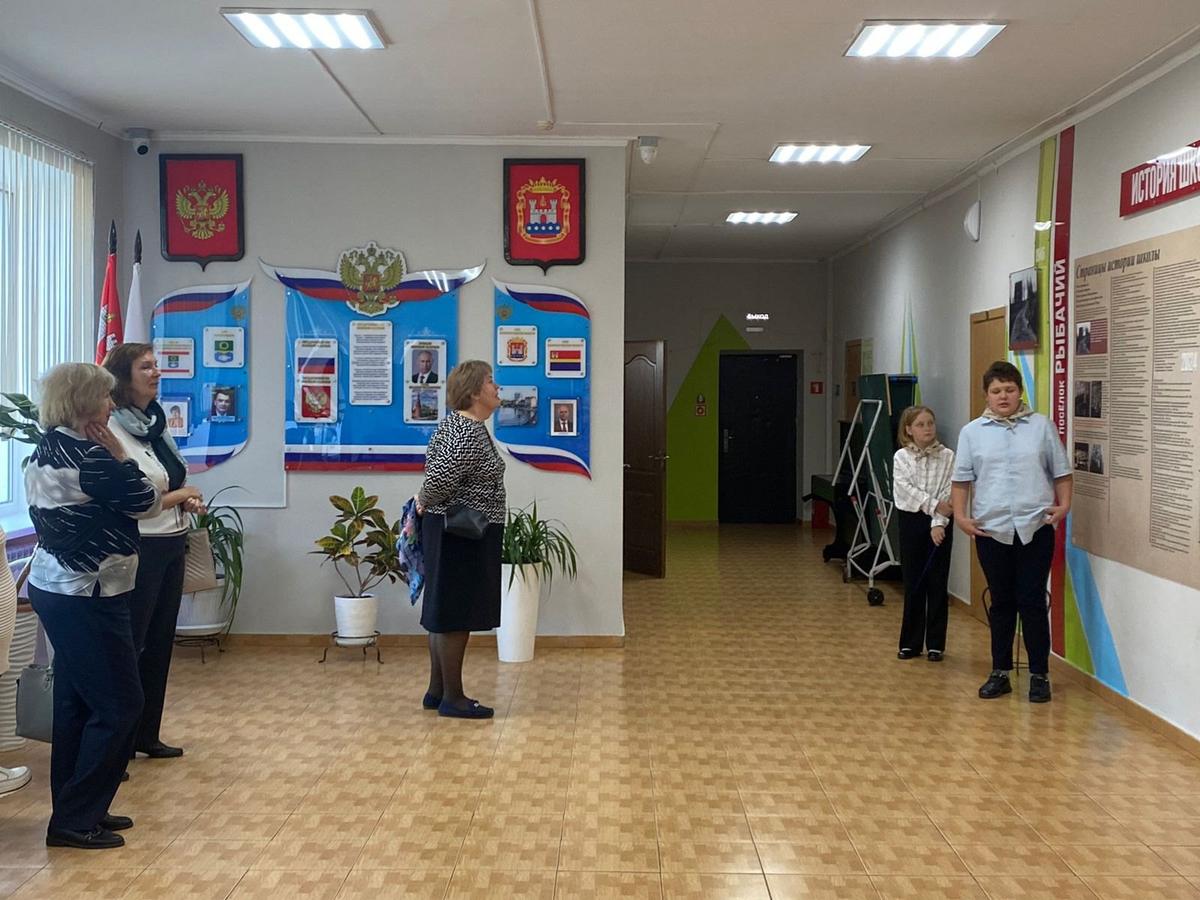 Экскурсия для директоров детских садов в нашей школе!.